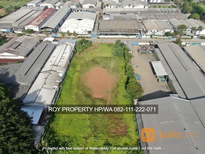 Tanah Cikupa Tangerang Banten 1.1 Ha Kawasan Industri Bonen INDUSTRI - MURAH
