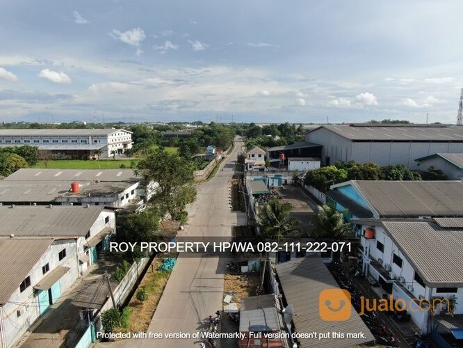 Tanah Cikupa Tangerang Banten 1.1 Ha Kawasan Industri Bonen INDUSTRI - MURAH
