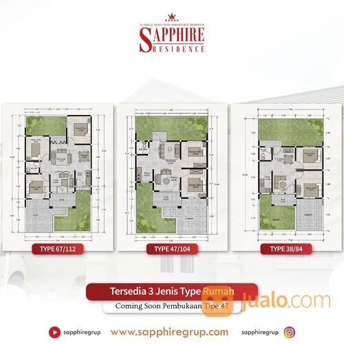perumahan di tegal sapphire residence tegal full furnish