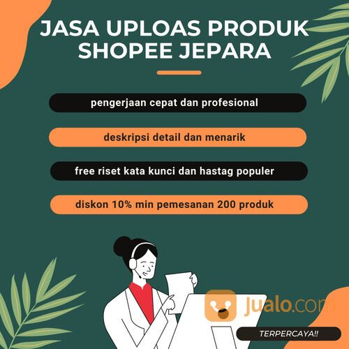 JASA UPLOAD PRODUK SHOPEE JEPARA