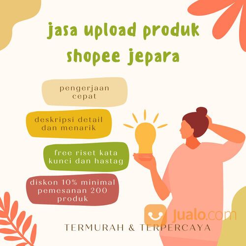 JASA UPLOAD PRODUK SHOPEE JEPARA