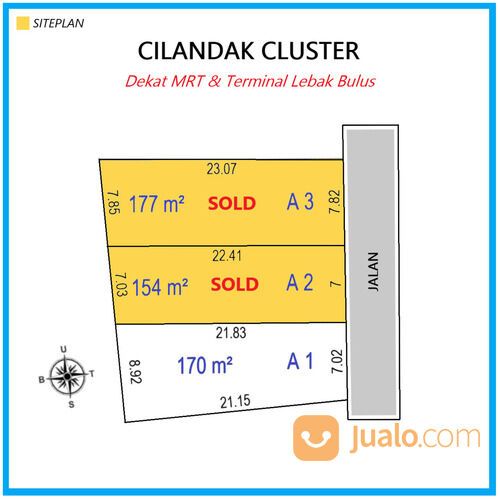 Kavling Murah Area Perumahan Cirendeu Permai