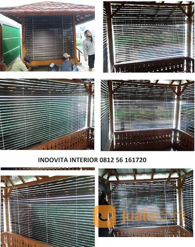 Tirai krey aluminium outdoor
