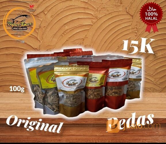 Ikan Wader Goreng Crispy renyah bergizi gurih enak siap makan praktis dan higienis 100g