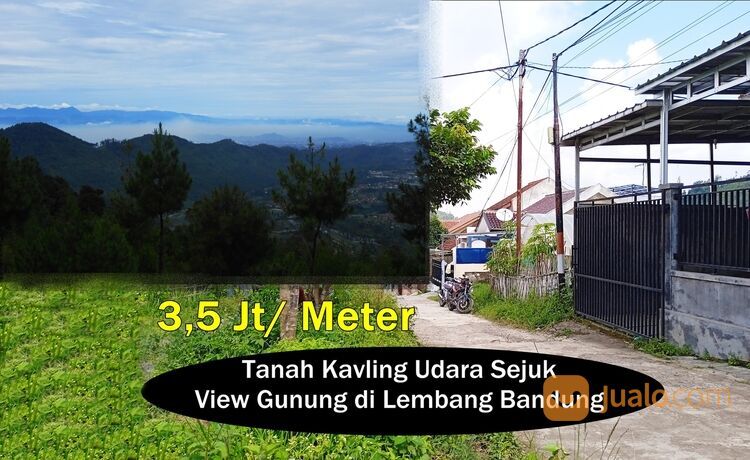 Tanah Kavling di Lembang Masuk Mobil Siap Bangun Rumah