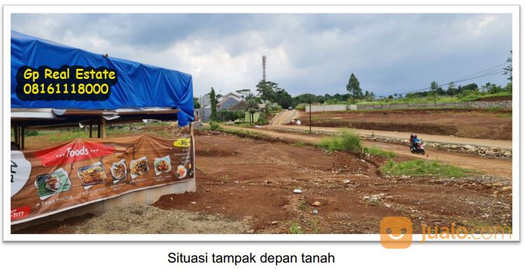 Tanah LT 10.875 m2 di Cibinong samping Perum Visar Indah Pratama Bogor Jawa Barat Strategis