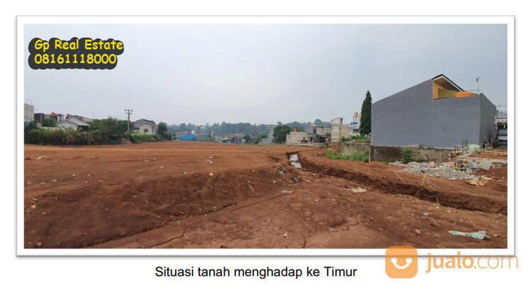 Tanah LT 10.875 m2 di Cibinong samping Perum Visar Indah Pratama Bogor Jawa Barat Strategis
