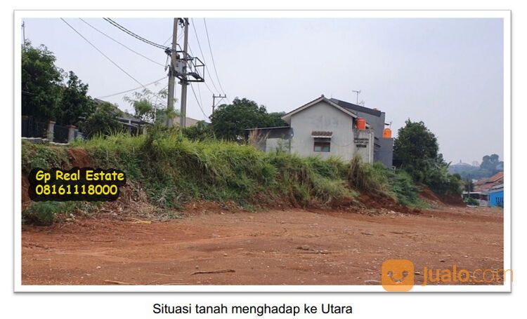 Tanah LT 10.875 m2 di Cibinong samping Perum Visar Indah Pratama Bogor Jawa Barat Strategis