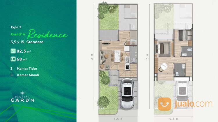 Cendana Gard'n Rumah Minimalis at Lippo Karawaci