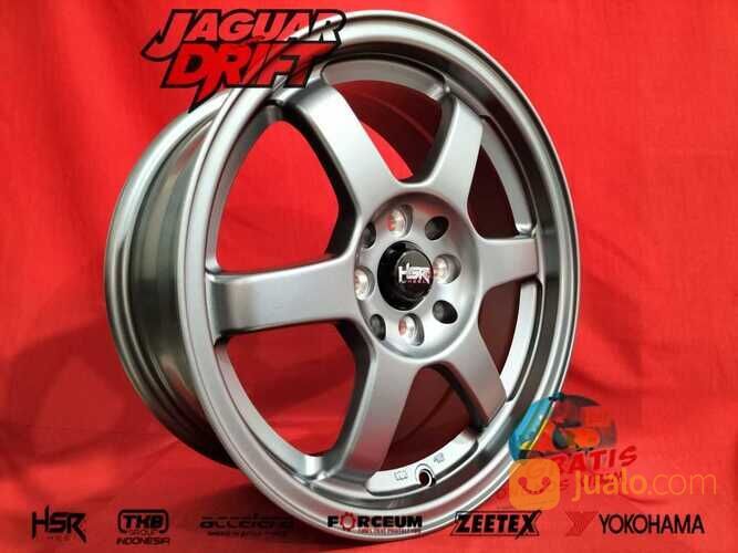 Velg TE37 R16 TOKYO 6001 HSR R16X7 H8X100-114,3 ET40 SMG JAZZ BRIO VIOS