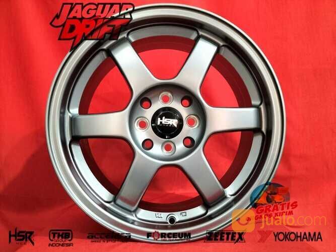 Velg TE37 R16 TOKYO 6001 HSR R16X7 H8X100-114,3 ET40 SMG JAZZ BRIO VIOS