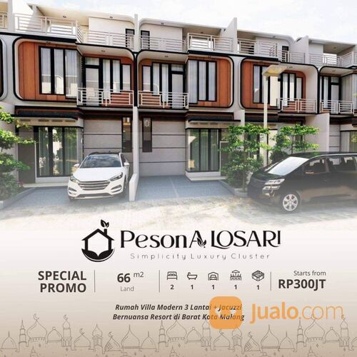Hunian Asri 2 Lantai di Wagir Pesona Losari