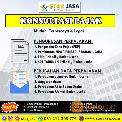 Jasa pengajuan PKP biro jasa permohonan pengusaha kena pajak agen konsultasi pajak jogja