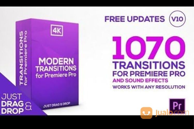 Paket 1070 Modern Transition Sound Effect Adobe Premiere PRO