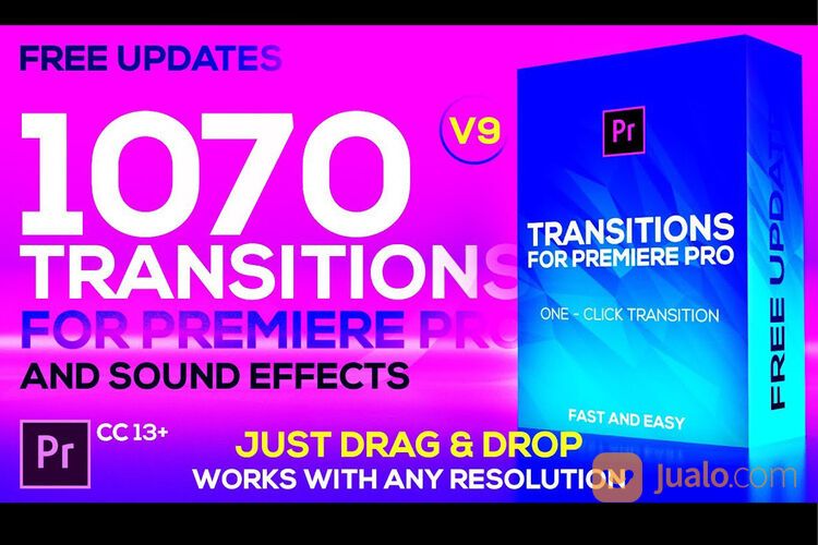 Paket 1070 Modern Transition Sound Effect Adobe Premiere PRO