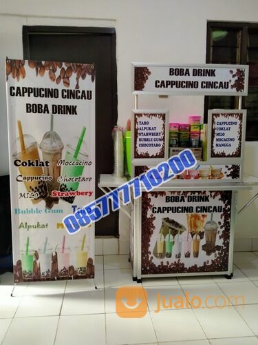 WARALABA USAHA CAPPUCINO CINCAU & BOBA DRINK