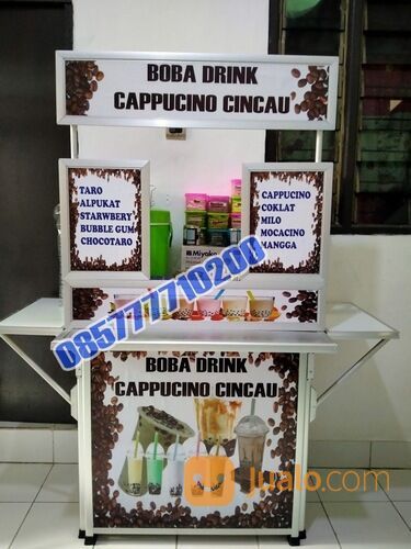WARALABA USAHA CAPPUCINO CINCAU & BOBA DRINK