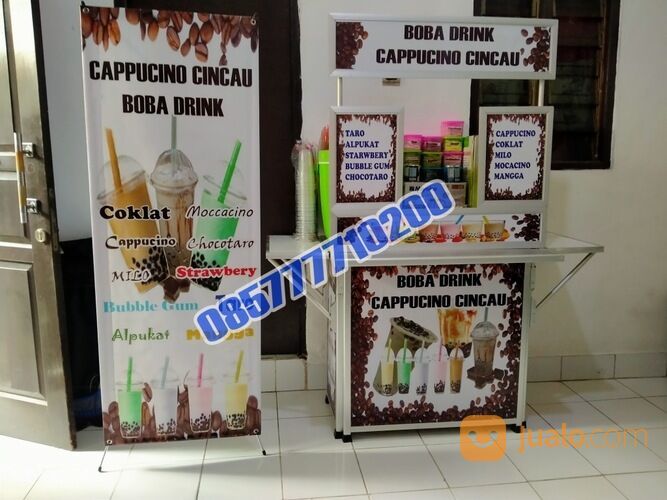 WARALABA USAHA CAPPUCINO CINCAU & BOBA DRINK