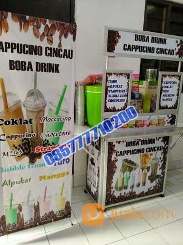 WARALABA USAHA CAPPUCINO CINCAU & BOBA DRINK