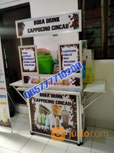 WARALABA USAHA CAPPUCINO CINCAU & BOBA DRINK
