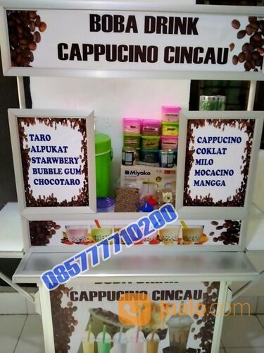 WARALABA USAHA CAPPUCINO CINCAU & BOBA DRINK