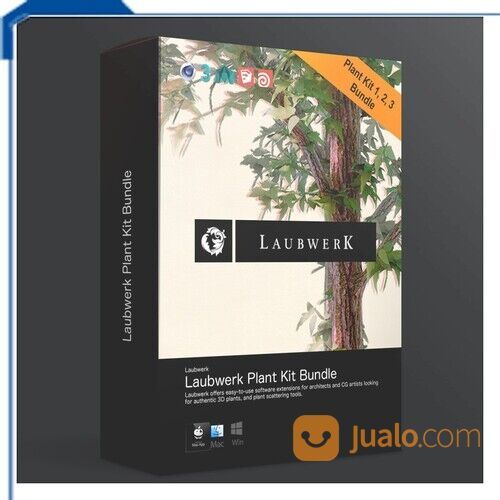 Laubwerk Plant Kit Bundle 1,2,3 C4D 3ds (Win, MacOS)