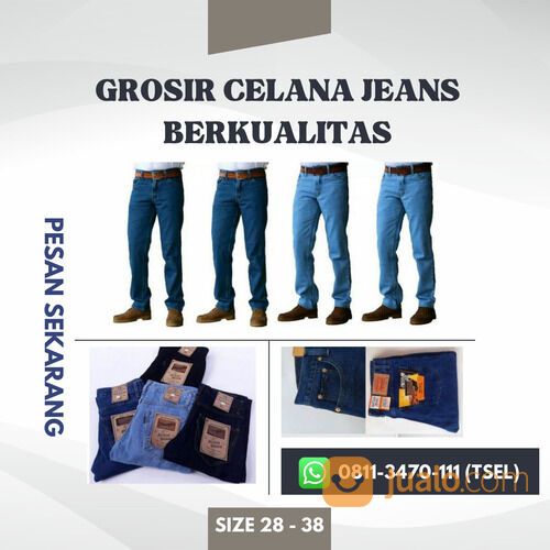 DISTRO !! WA : 0811-3470-111 (TSEL), Supplier Celana Jeans Levis Kw1 Gresik
