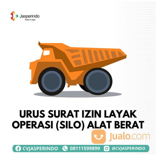 SURAT IZIN LAYAK OPERASI (SILO) ALAT BERAT