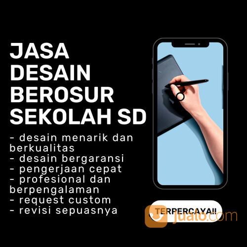 JASA DESAIN BROSUR SEKOLAH SD
