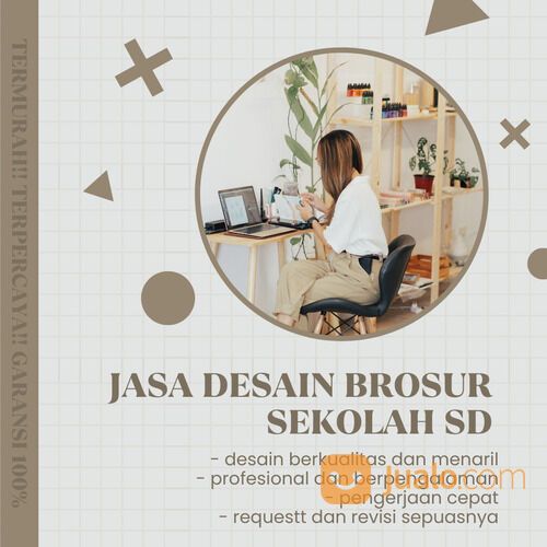 JASA DESAIN BROSUR SEKOLAH SD