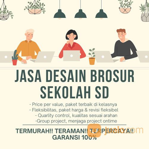 JASA DESAIN BROSUR SEKOLAH SD