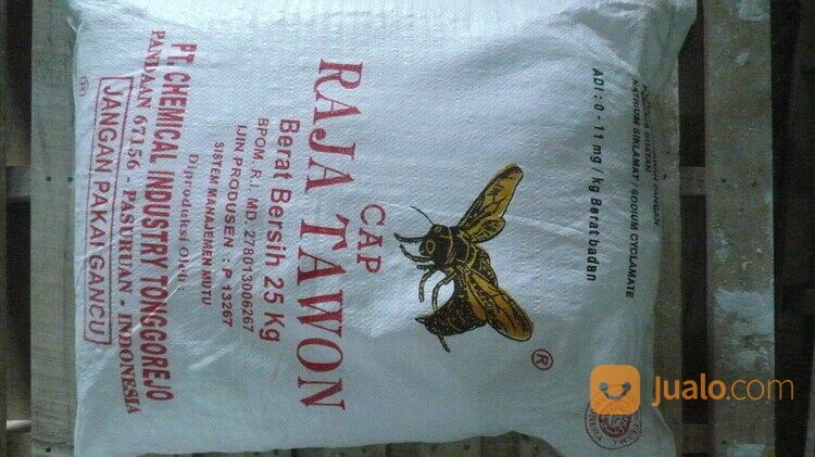 Sodium Cyclamate 3T Super (Siklamat RTB, Raja Tawon, RTSA, SC-K, SC-T, Miki)