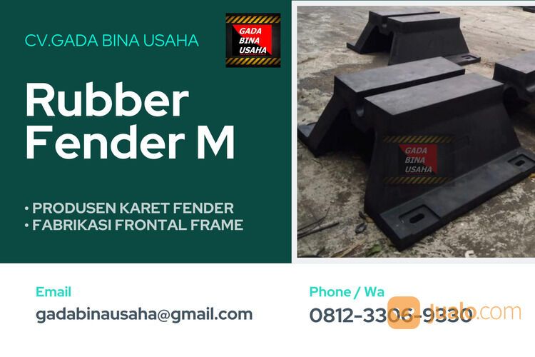 Karet Fender Dermaga Tipe M
