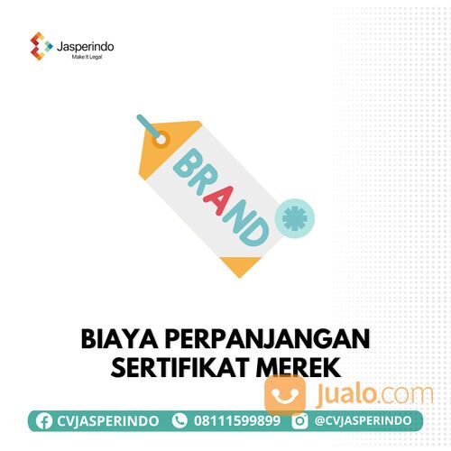 BIAYA PERPANJANGAN SERTIFIKAT MEREK