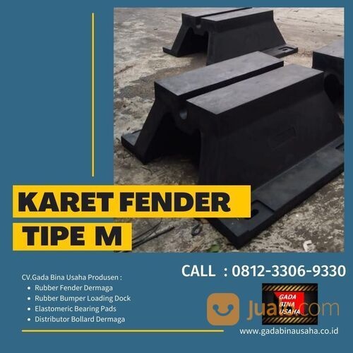 Karet Bumper Beton Dermaga Model M