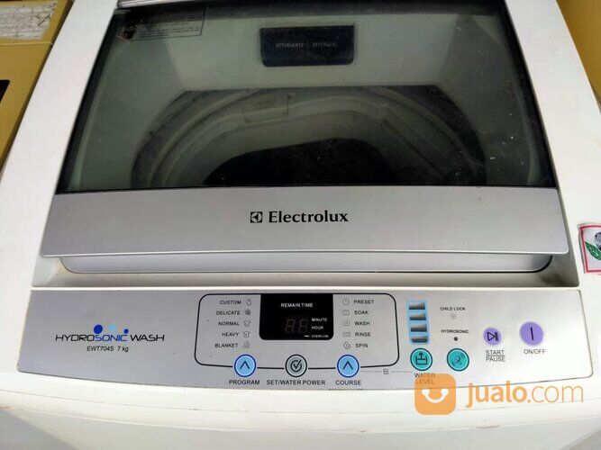 MESIN CUCI FRONT LOADING SECOND TAPI NORMAL