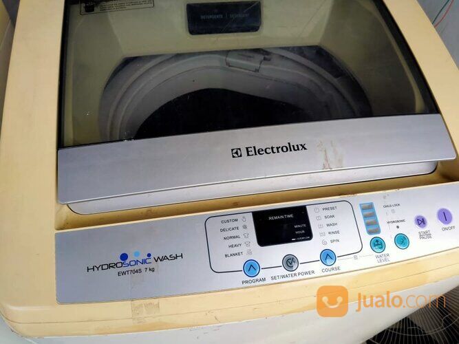 MESIN CUCI FRONT LOADING SECOND TAPI NORMAL