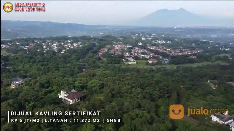 Kavling Sertifikat NORTHRIDGE Sentul City - View Danau & Pegunungan