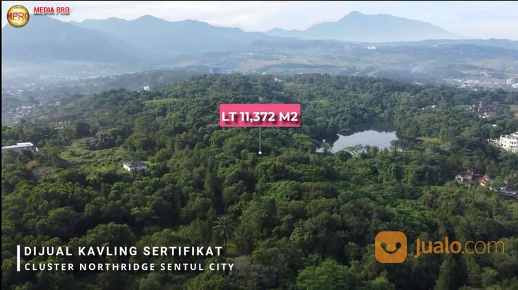 Kavling Sertifikat NORTHRIDGE Sentul City - View Danau & Pegunungan