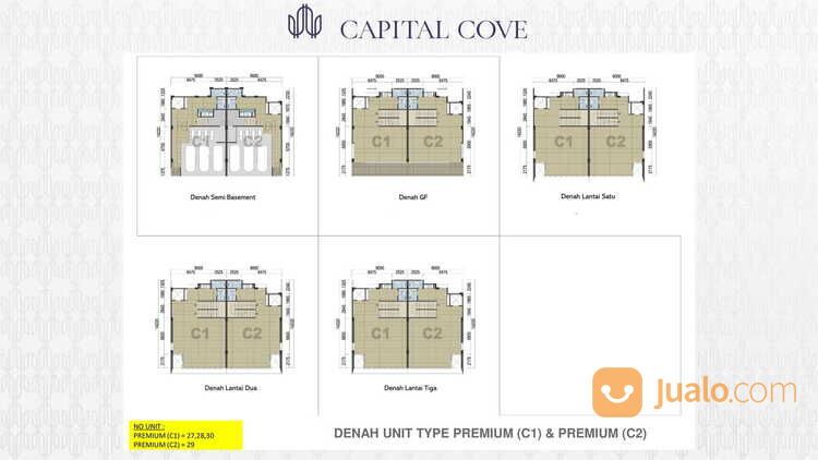 Ruko 4 Lantai Capital Cove Lokasi Mudah Diakses @BSD City