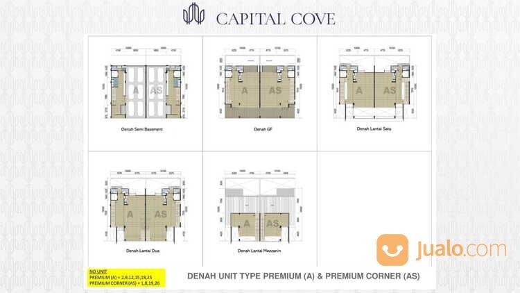 Ruko 4 Lantai Capital Cove Lokasi Mudah Diakses @BSD City