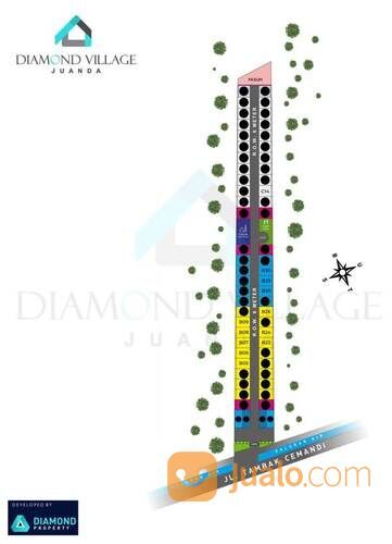 Diskon, Rumah Daerah Sedati Juanda 355 Juta Diamond Village Juanda