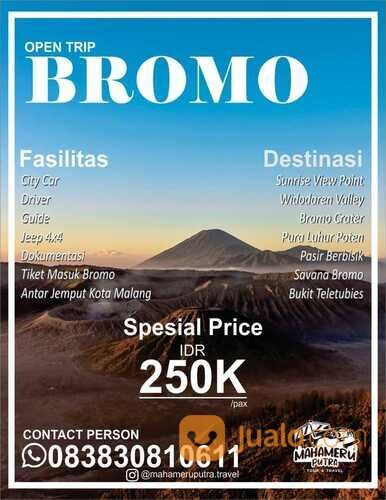 Open Trip Bromo free Dokumentasi