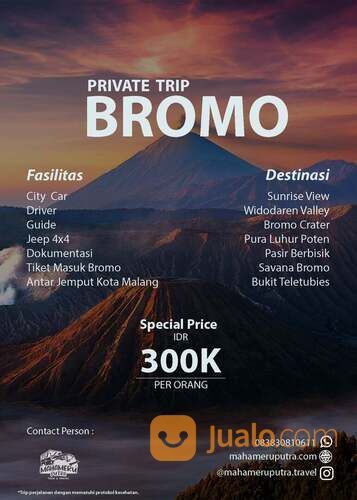 Private Trip Bromo free Dokumentasi