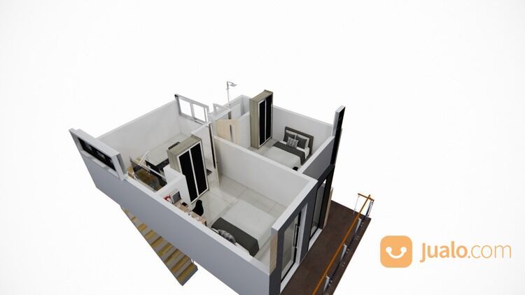 RUMAH PESAN BANGUN DI SOLO TIMUR 2 LANTAI JALAN 8 METER DEKAT SMP N KEBAKKRAMAT