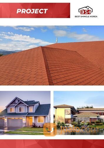 Atap Genteng Bitumen BSK Best Korean Shingle