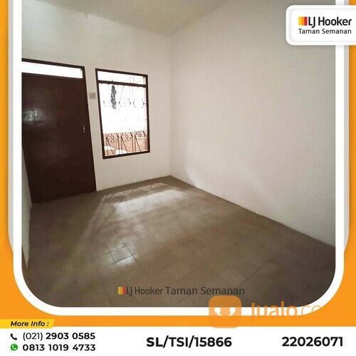 (TSI/15866) Rumah Carina Sayang, Bojong Indah, Cengkareng, 11x17 m², 1 Lt, SHM
