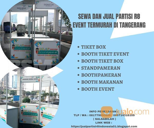 SEWA BOOTH MAKANAN - BOOTH EVENT