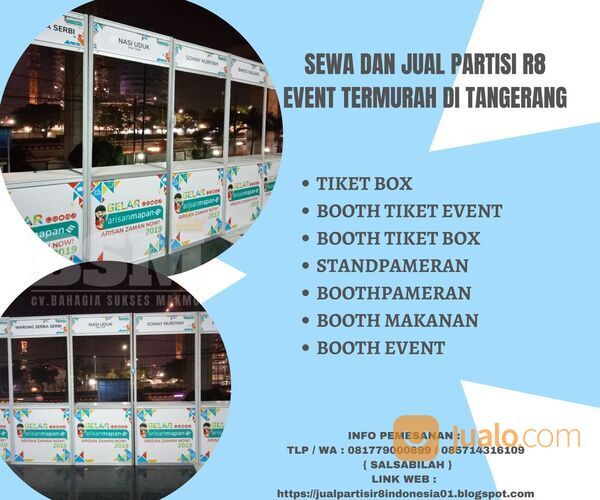 SEWA BOOTH MAKANAN - BOOTH EVENT