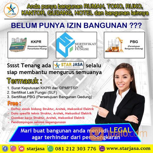 BIRO Jasa pembuatan IMB jasa pengurusan SLF jasa pengurusan PBG jogja